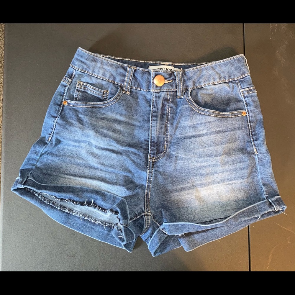 Charlotte Russe Refuge high waisted shorts